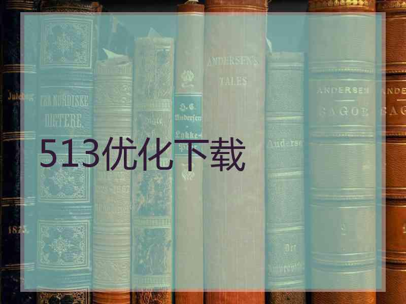 513优化下载