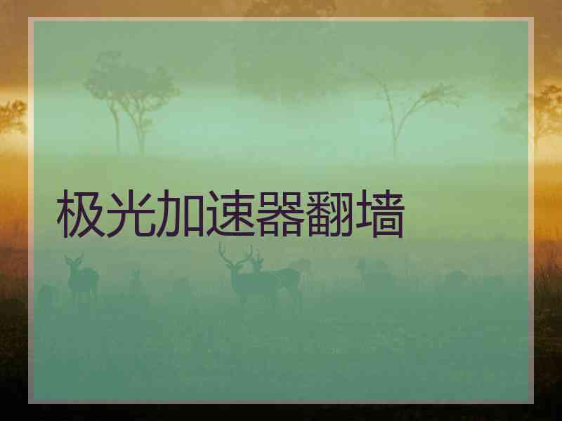 极光加速器翻墙
