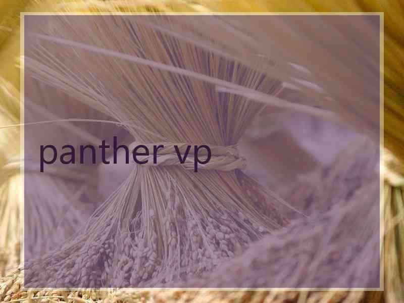 panther vp