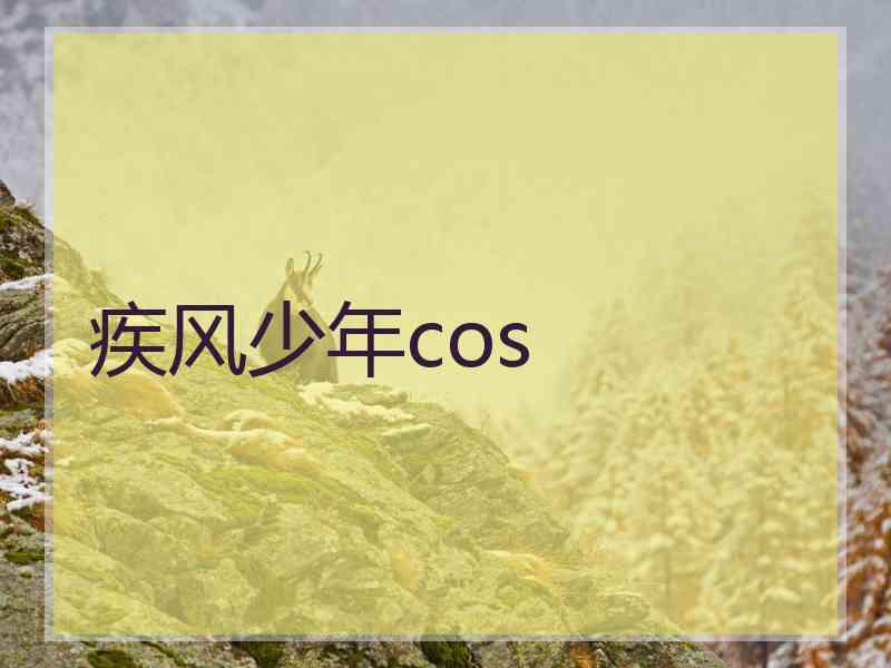疾风少年cos