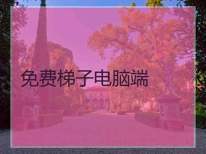 免费梯子电脑端