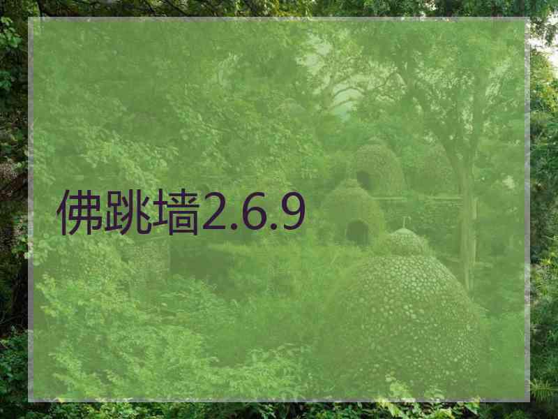 佛跳墙2.6.9