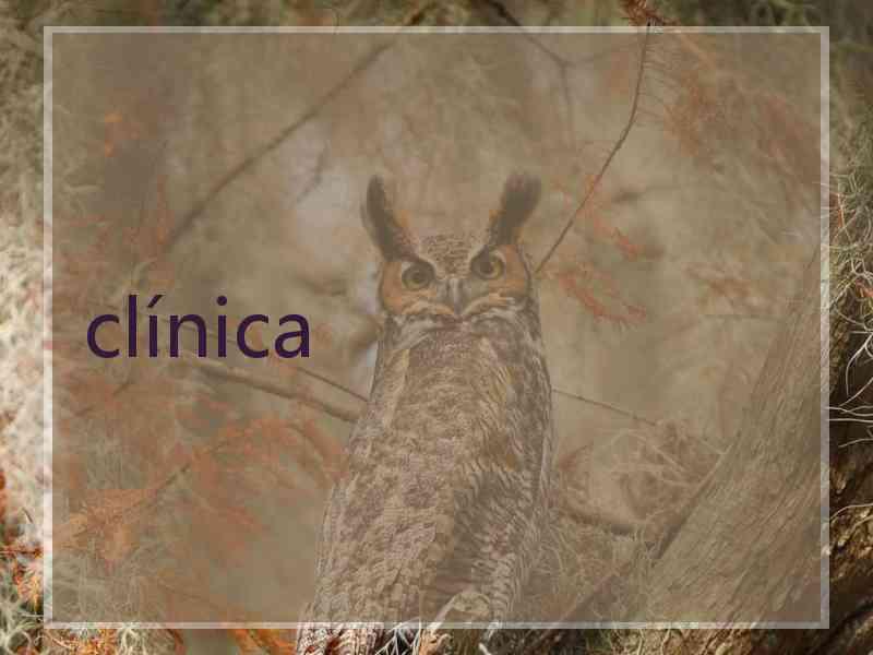 clínica