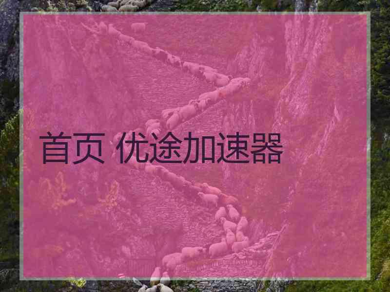 首页 优途加速器