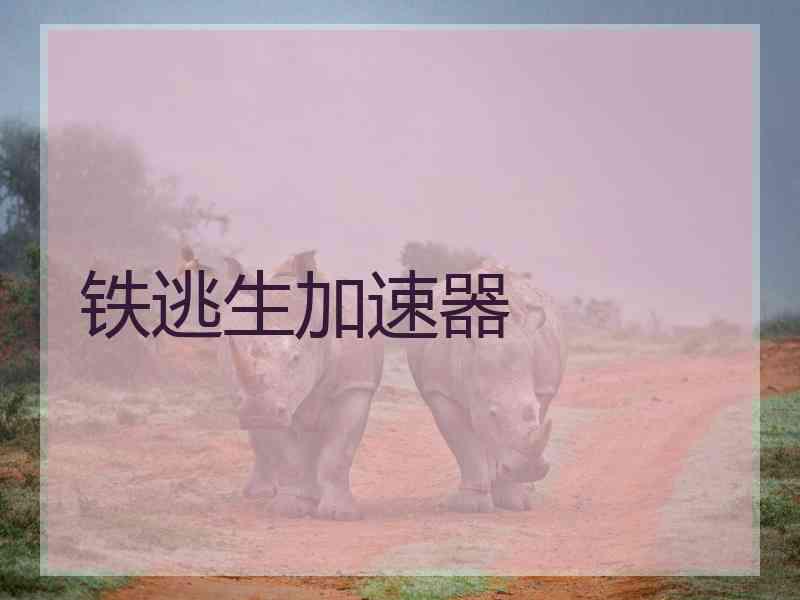 铁逃生加速器