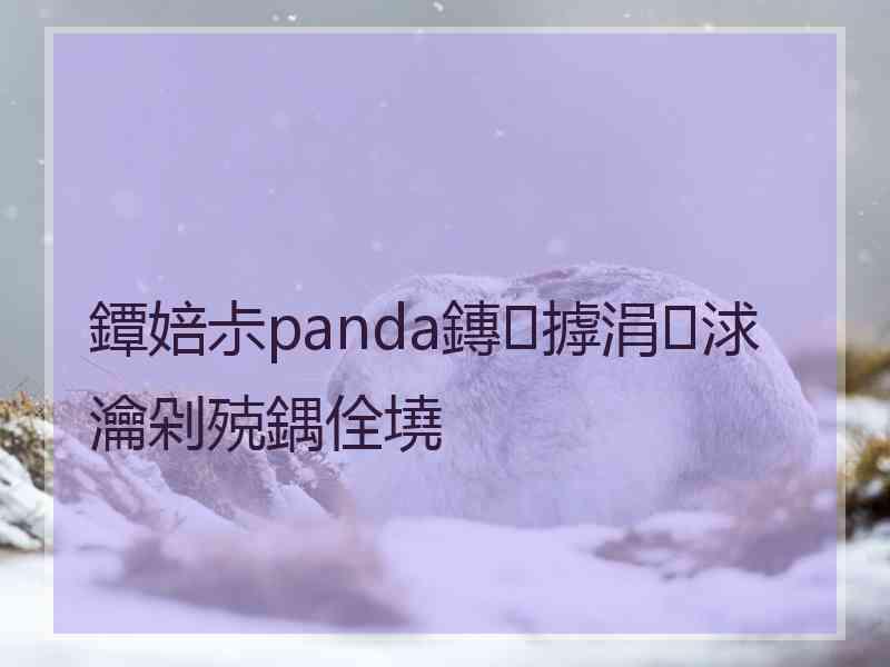 鐔婄尗panda鏄摢涓浗瀹剁殑鍝佺墝