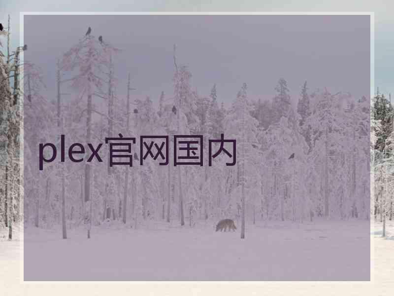 plex官网国内