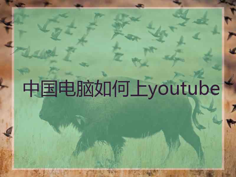 中国电脑如何上youtube