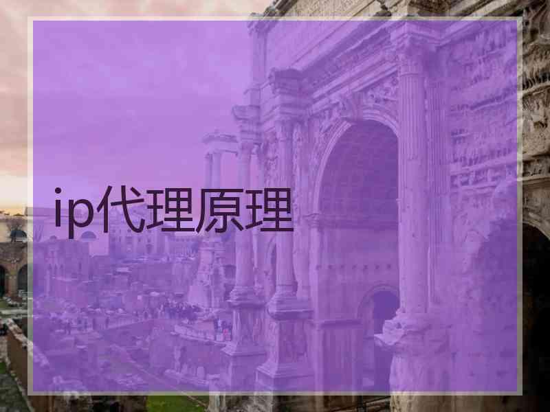 ip代理原理
