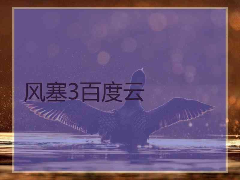 风塞3百度云