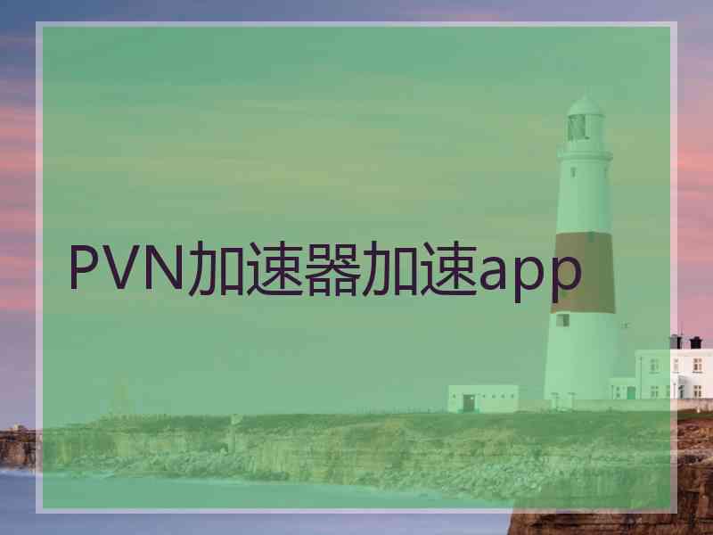 PVN加速器加速app