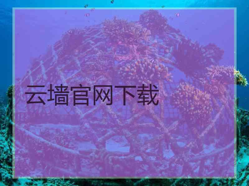 云墙官网下载