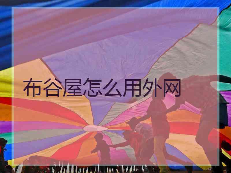 布谷屋怎么用外网