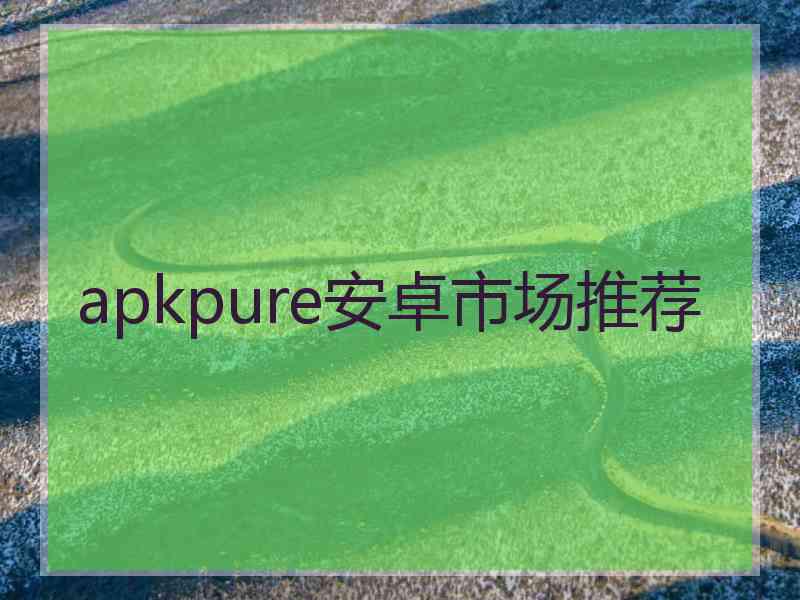 apkpure安卓市场推荐