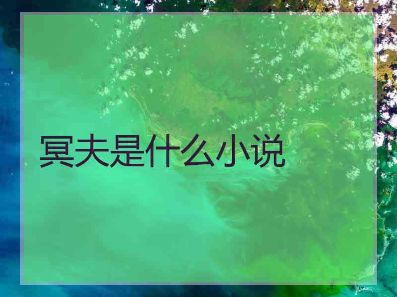 冥夫是什么小说