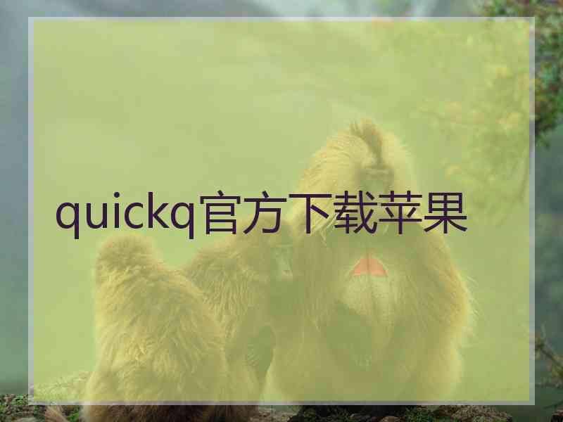 quickq官方下载苹果