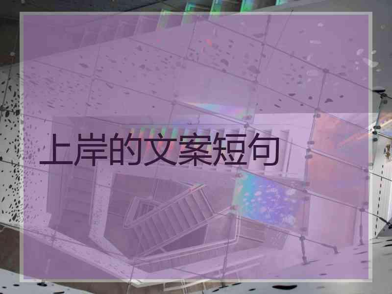 上岸的文案短句