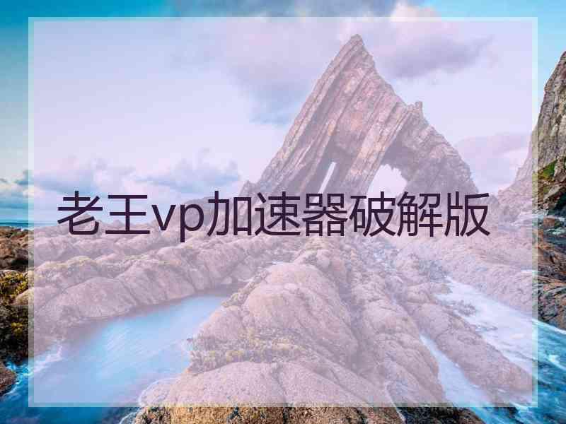 老王vp加速器破解版